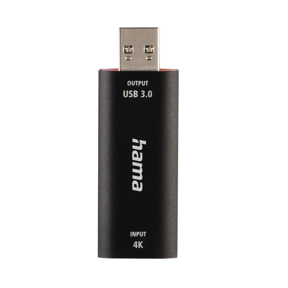 Video Recording стик HAMA 74257, HDMI женско - USB мъжко, 4К,  Черен - image 1
