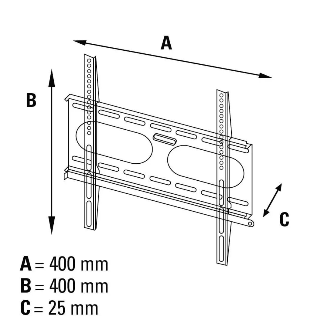 Стенна стойка за TV HAMA, 32"-56", 11757 - image 3