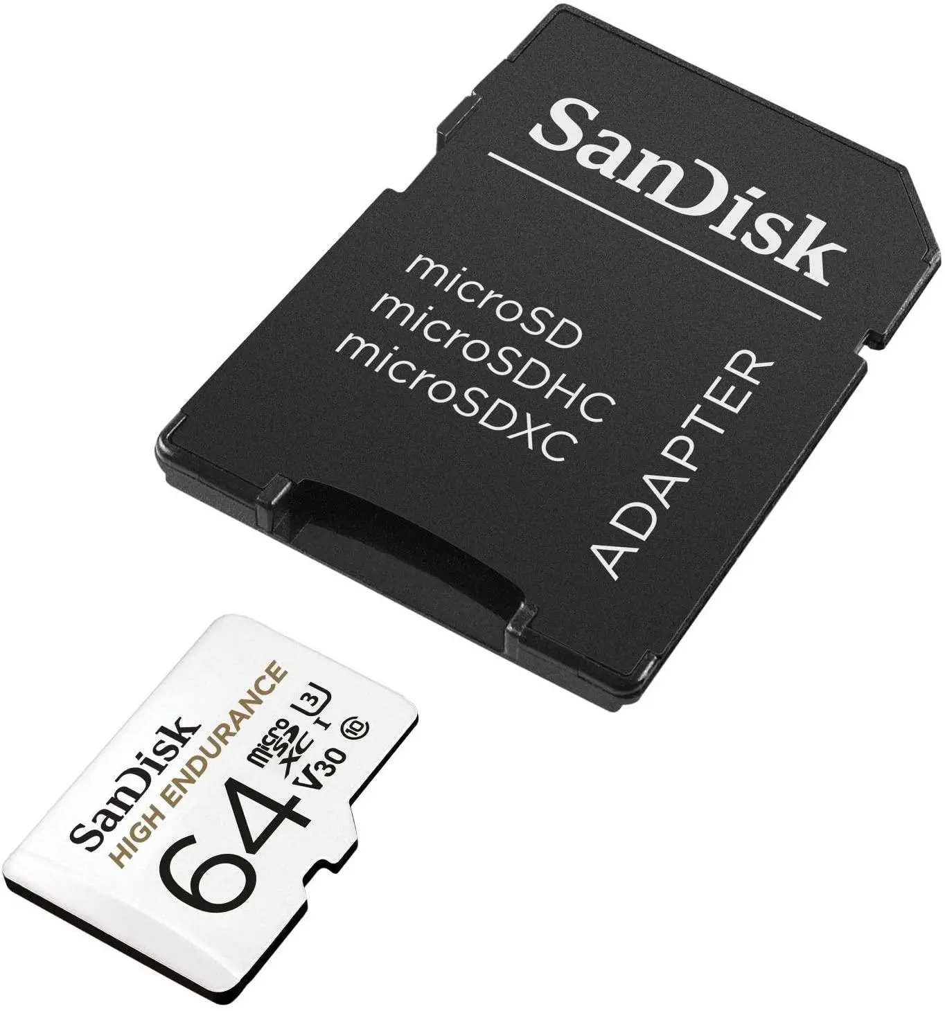 Карта памет SANDISK micro SDXC UHS-I, U3, SD Адаптер, 64GB - image 2