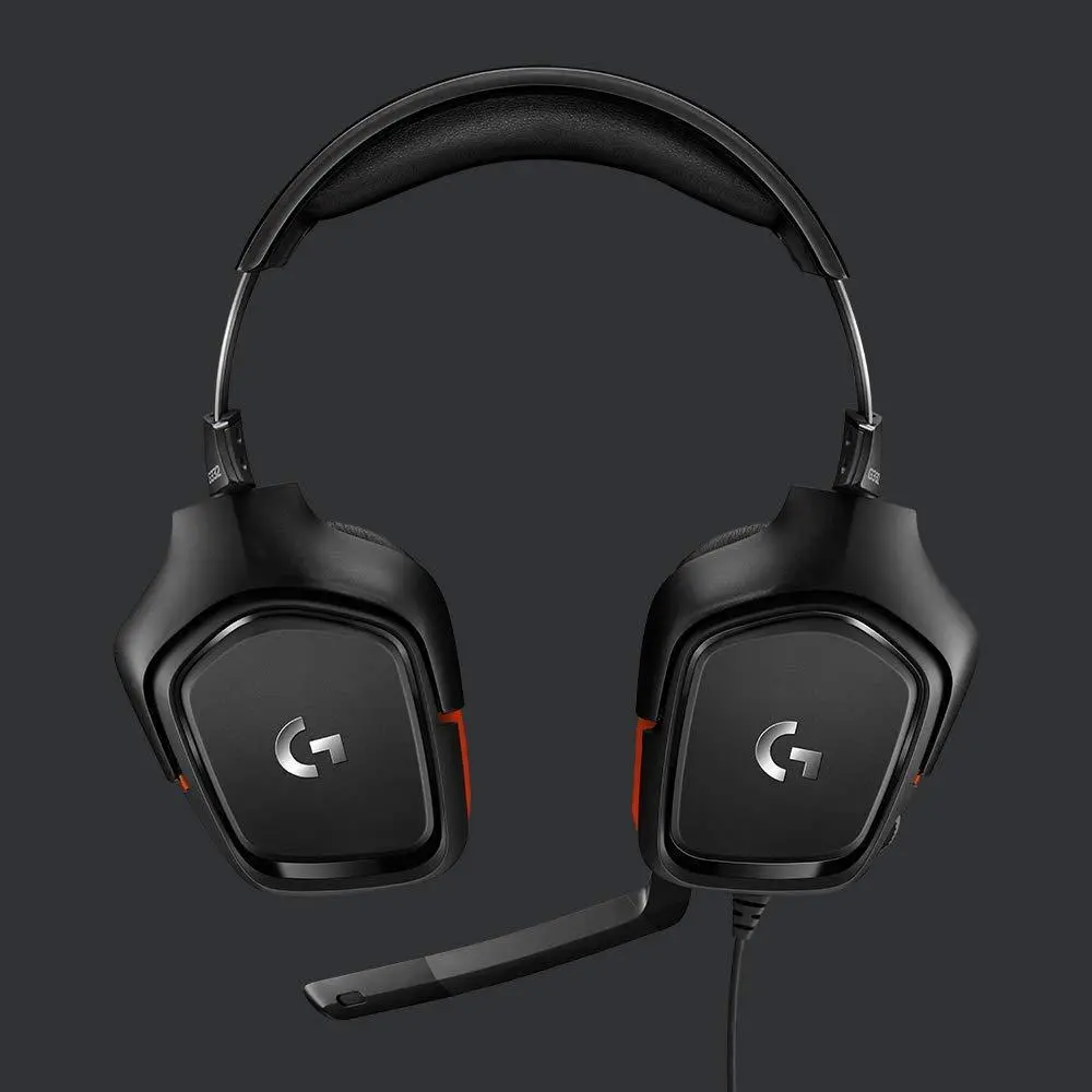 Геймърски слушалки Logitech G332, Микрофон, Черни - image 5