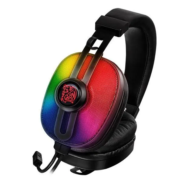 Геймърски слушалки TteSports Pulse G100, RGB, Черен - image 2