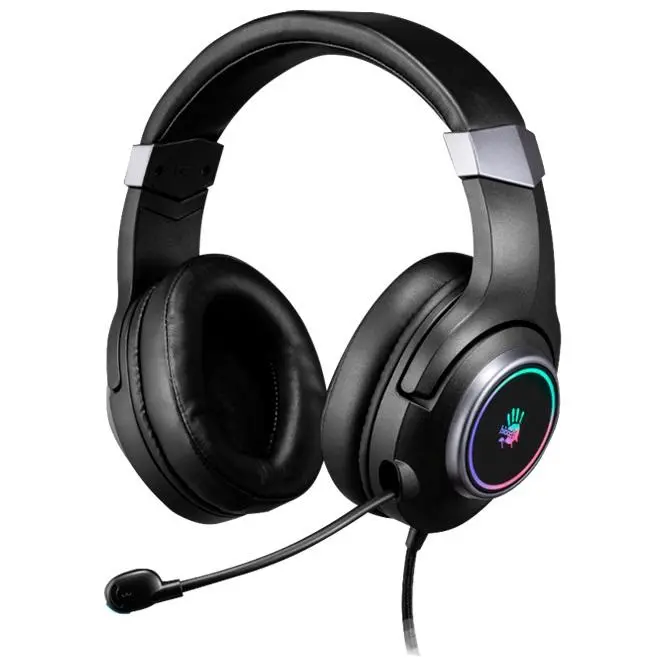 Геймърски слушалки A4TECH Bloody G600I, Virtual 7.1, Микрофон, Черно