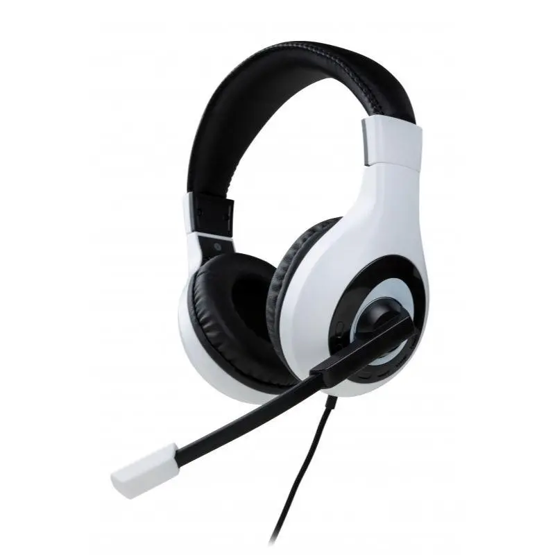 Геймърски слушалки Nacon Bigben PS5 Official Headset V1 White, Микрофон, Бял