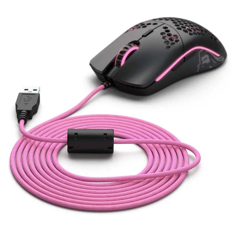 Кабел за мишка Glorious Ascended Cable V2 - Majin Pink - image 1