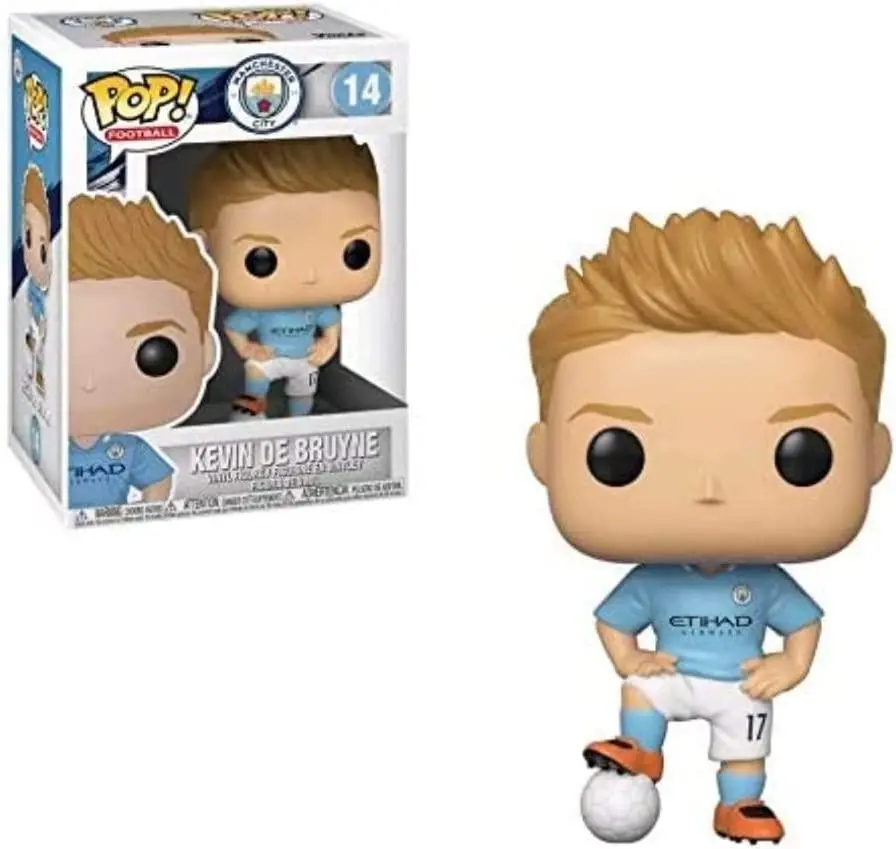 Фигурка Funko Pop Football, Manchester City, Kevin De Bruyne, #14 - image 1