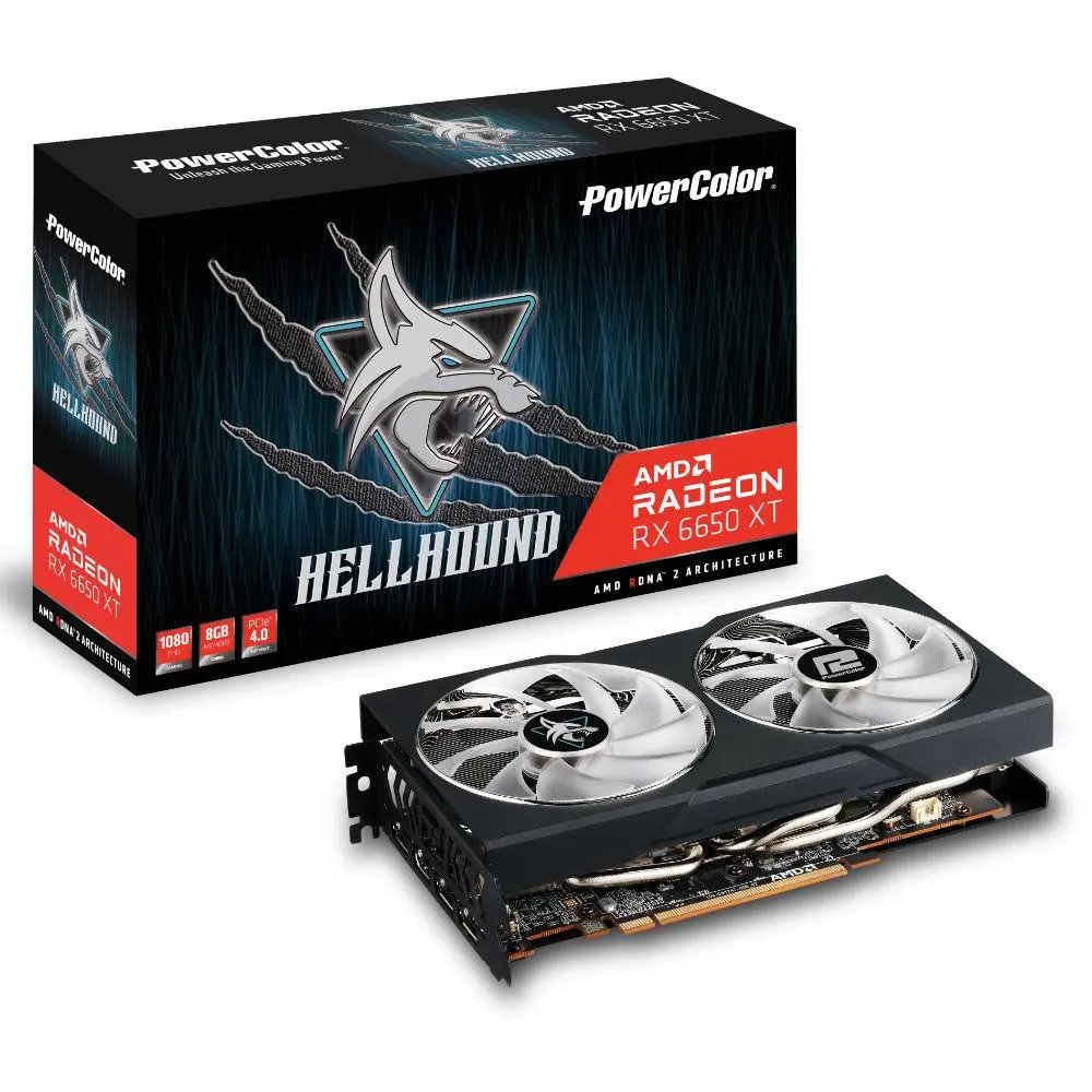 Видеокарта PowerColor HellHound OC Radeon RX 6650 XT 8GB GDDR6 - image 5