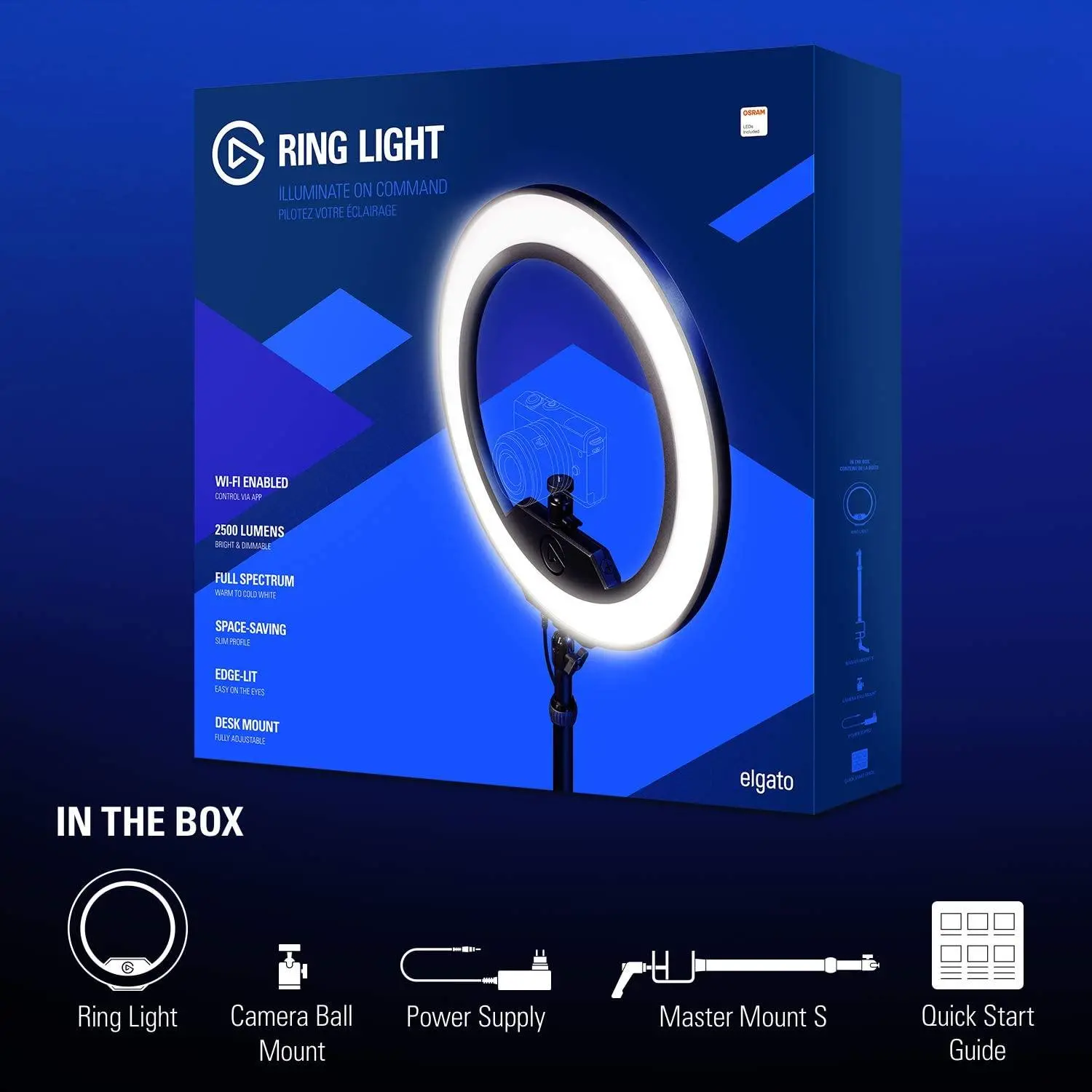 Осветление за стрийм Elgato Ring Light, Черна - image 10