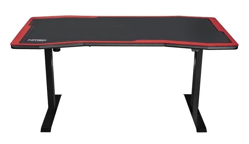 Геймърско бюро Nitro Concepts D16E, Carbon Red, Електрическо управление на височина - image 8