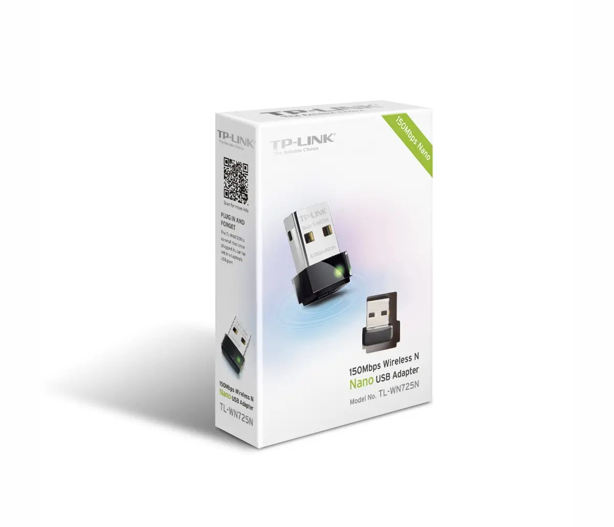 Нано адаптер TP LINK TL-WN725N, USB, Realtek, 2.4Ghz, 802.11n/g/b - image 3