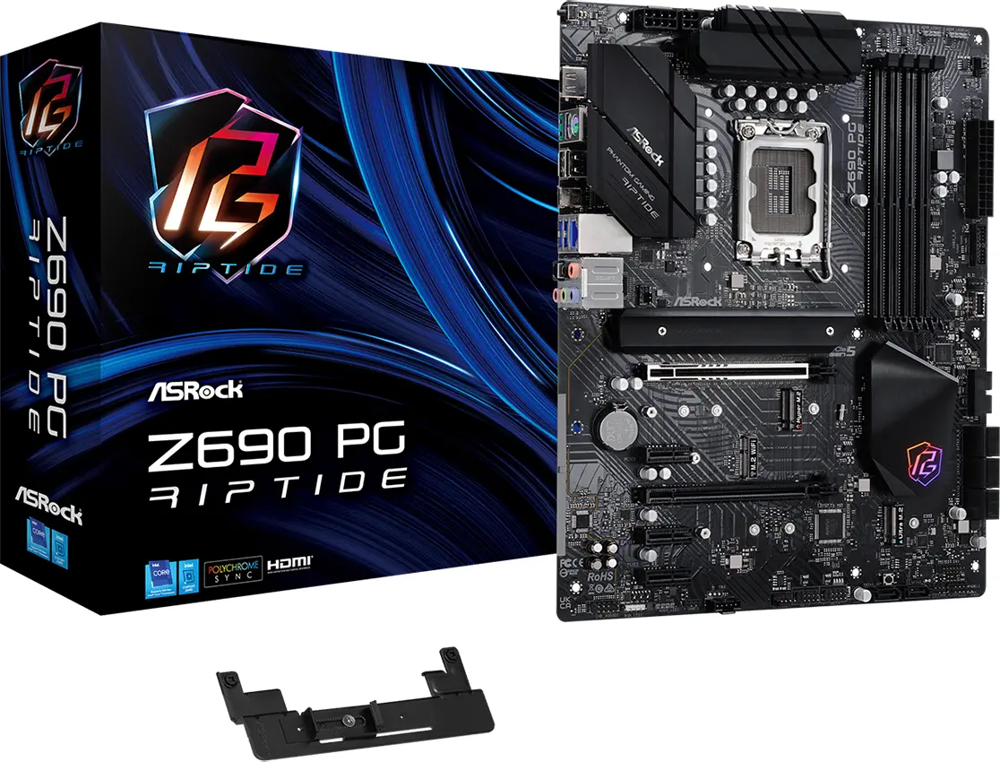 Дънна платка ASRock Z690 PG Riptide, LGA1700, ATX, Polychrome RGB - image 6