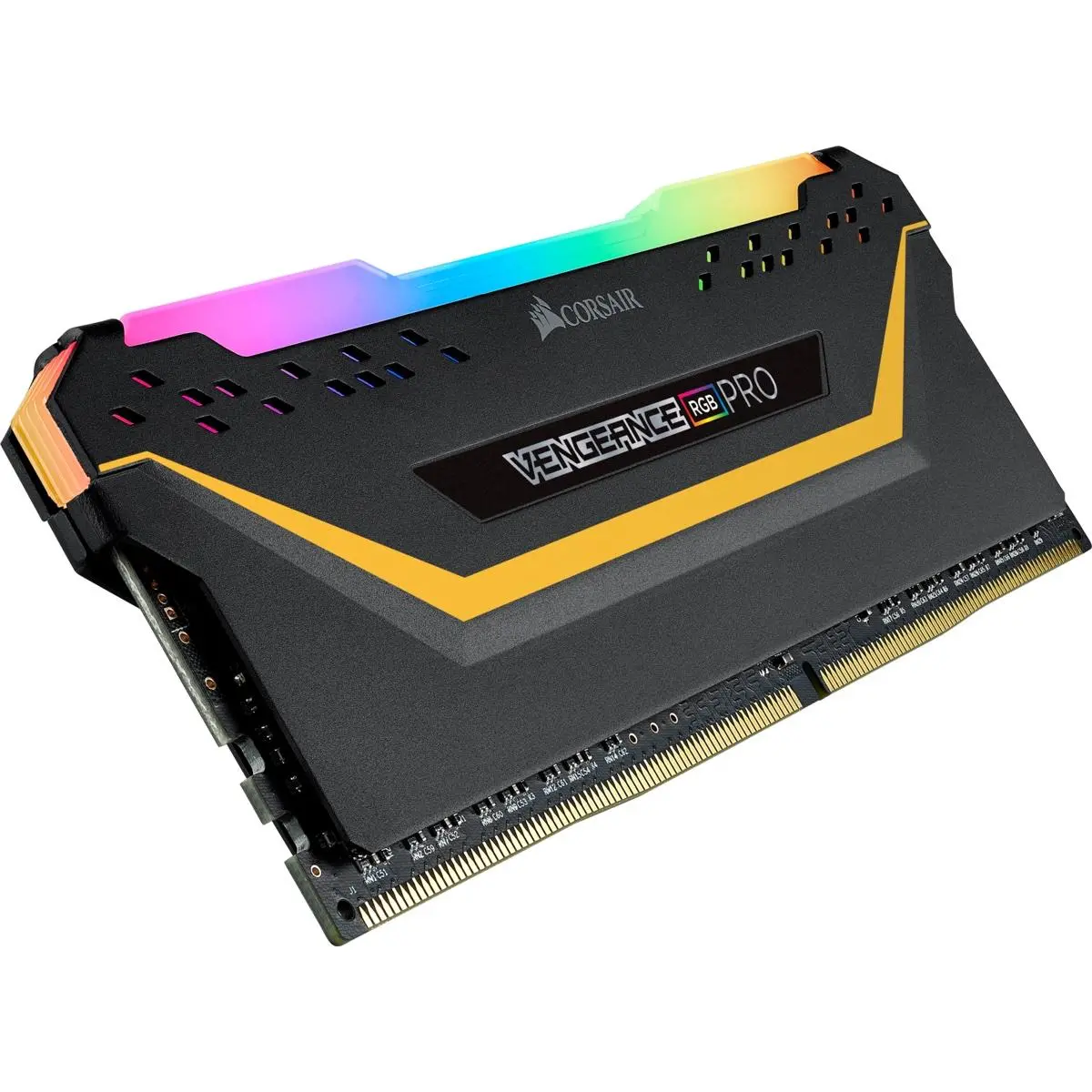 Памет Corsair Vengeance PRO RGB TUF Black 32GB(2x16GB) DDR4 PC4-25600 3200MHz CL16 CMW32GX4M2E3200C16-TUF - image 1
