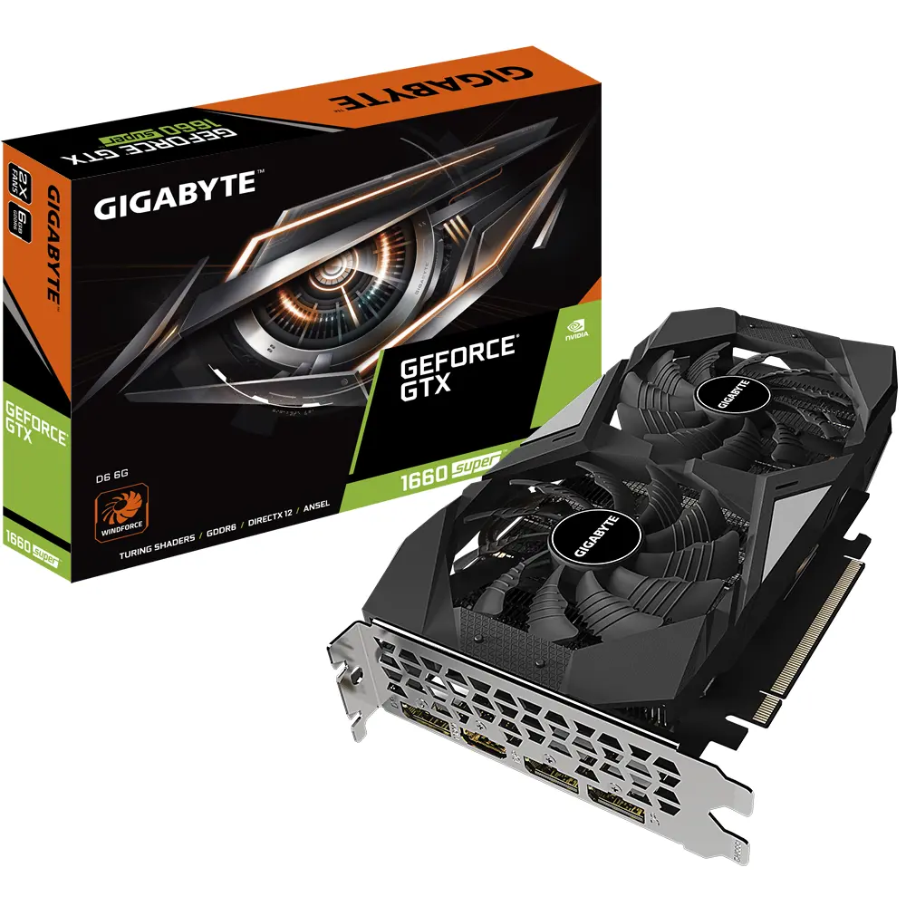 Видео карта GIGABYTE GTX 1660 SUPER 6GB GDDR6 192 Bit - image 6