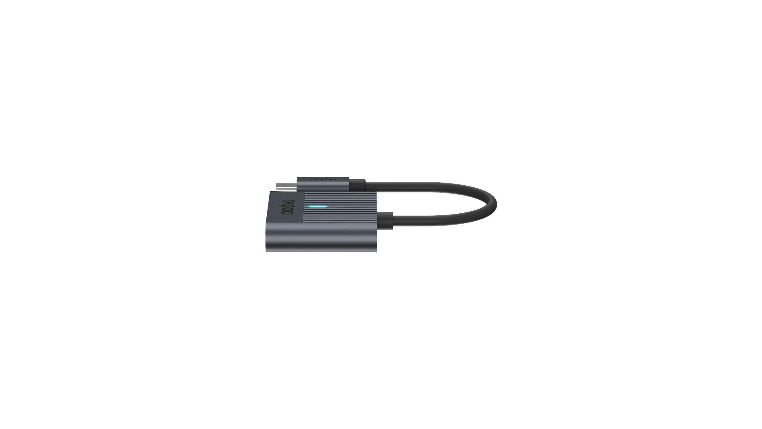 Четец за карти Rapoo UCR-3001, USB-C, Черен - image 2