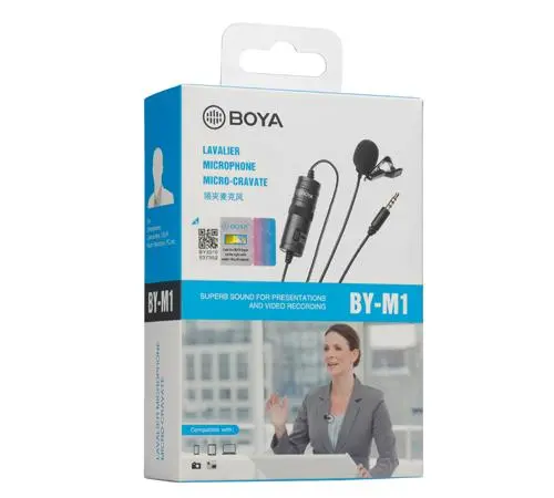Микрофон брошка BOYA BY-M1, 3.5mm жак - image 6