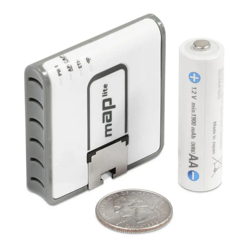Безжичен Access Point MikroTik mAP Lite RBmAPL-2nD, 64MB RAM, 1xLAN 10/100, 802.3af/at - image 1