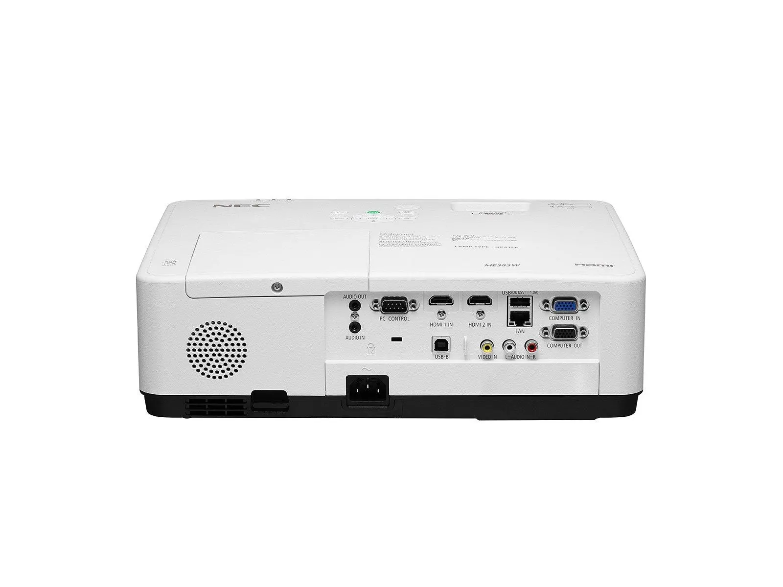 Видеопроектор NEC ME383W, 1280 x 800 (WXGA) , 3800 ANSI, LCD, 16000:1 - image 6