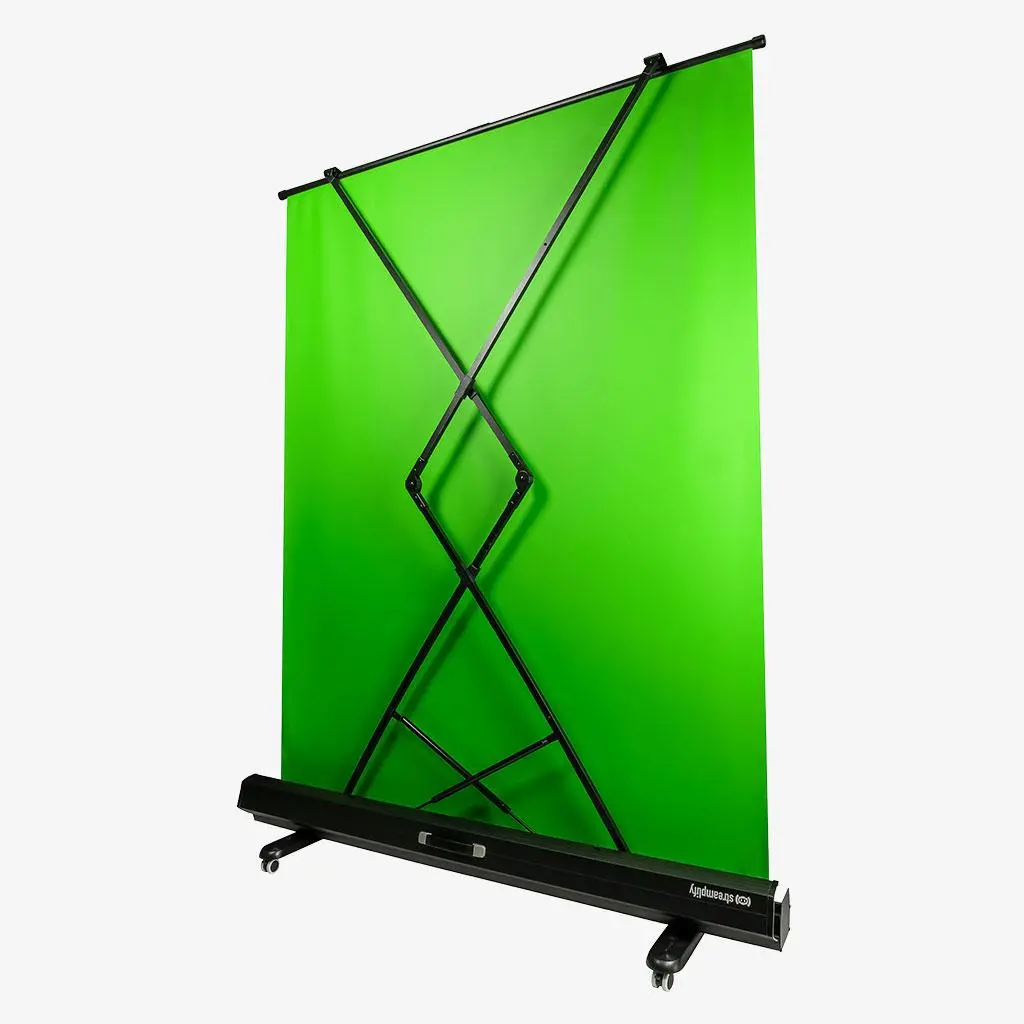 Зелен Екран Streamplify Screen Lift Green Screen, 200x150cm - image 1