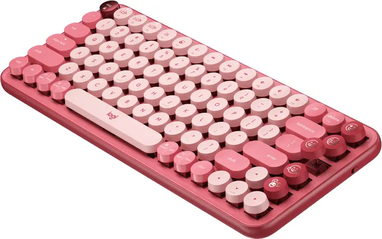 Геймърска Механична Клавиатура Logitech POP Keys Heartbreaker, TKL, Bluetooth 5.1 - image 1