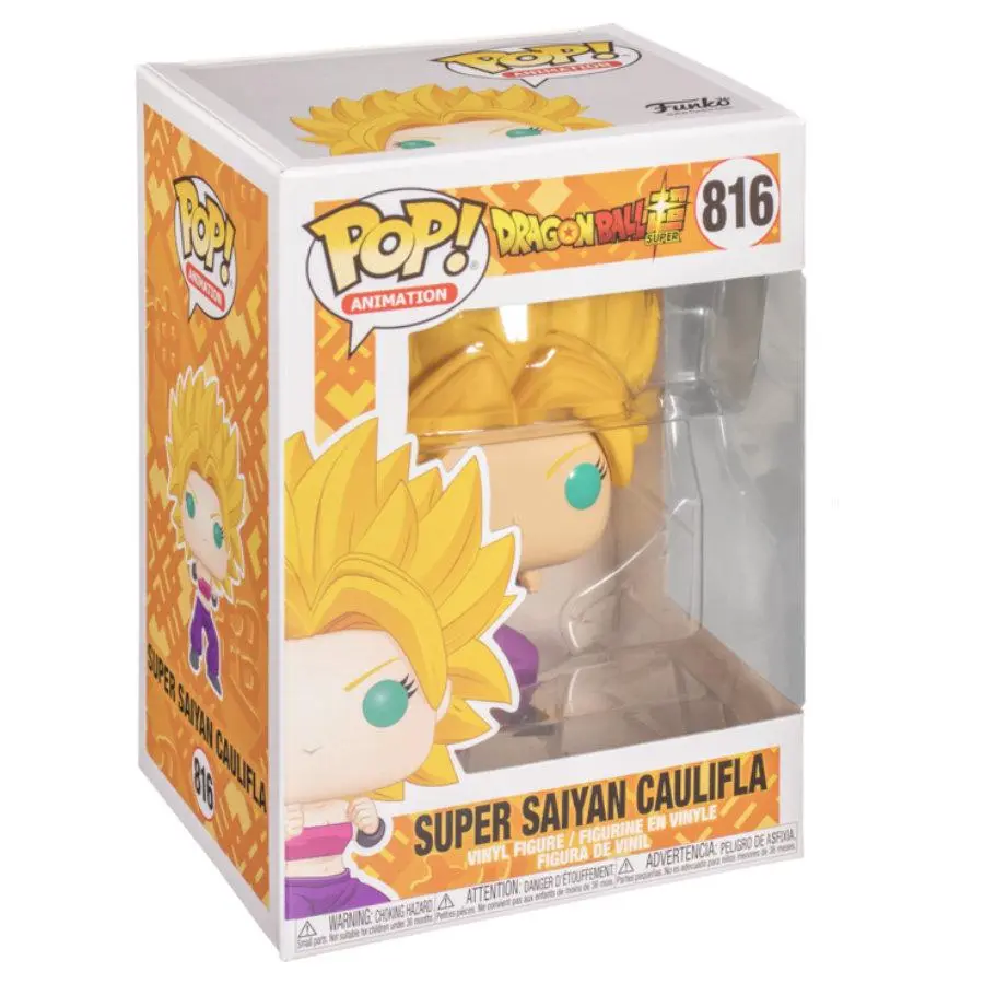 Фигурка Funko POP! Animation: Dragon Ball Super - Super Saiyan Caulifla #816 - image 1