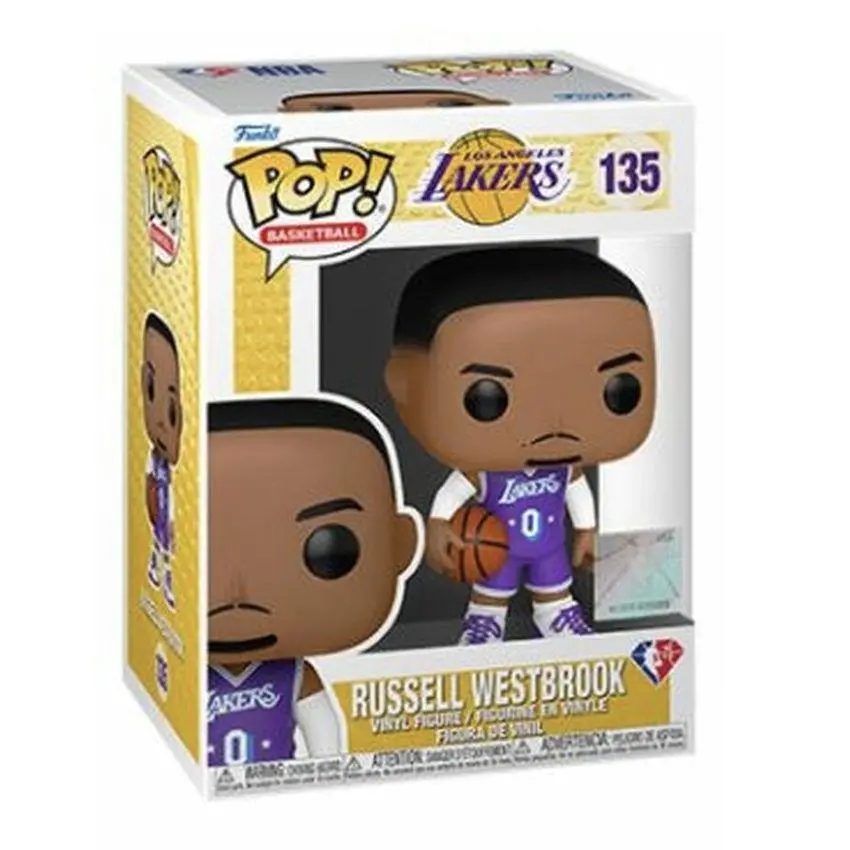 Фигурка Funko POP! Basketball NBA: Los Angeles Lakers - Russell Westbrook (CE'21) #135 - image 1