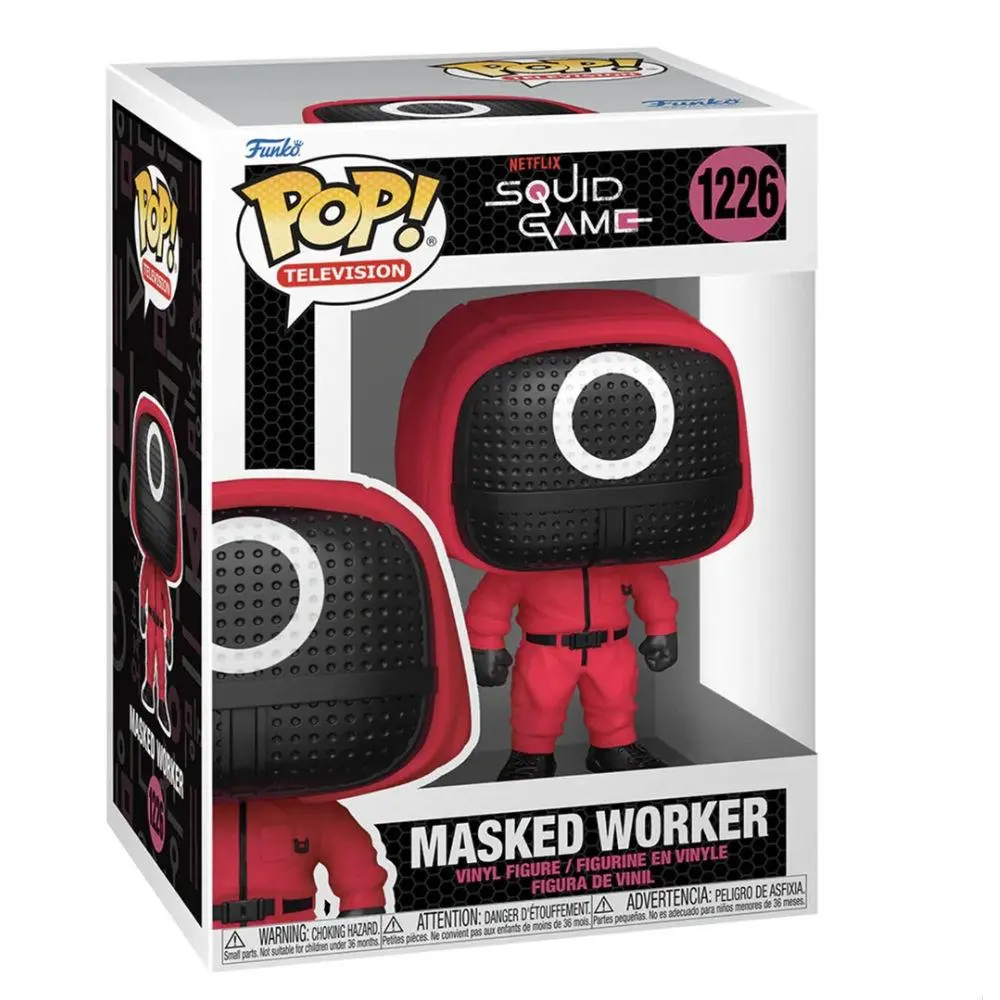 Фигурка Funko POP! Television: Squid Game - Masked Worker #1226 - image 1