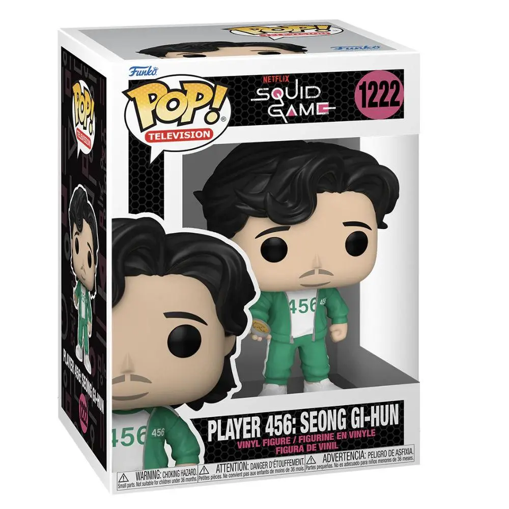 Фигурка Funko POP! Television: Squid Game - Player 456: Seong Gi-Hun #1222 - image 1