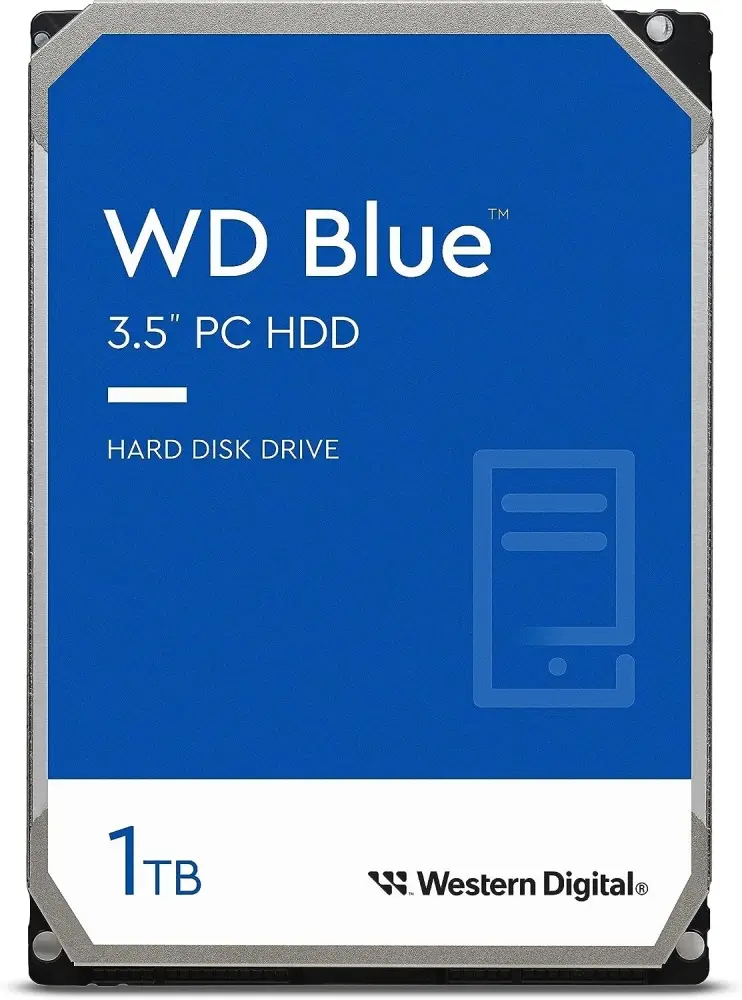 Твърд диск, Western Digital Blue 1TB ( 3.5'', 64MB, 7200 RPM, SATA 6Gb/s ) - image 1