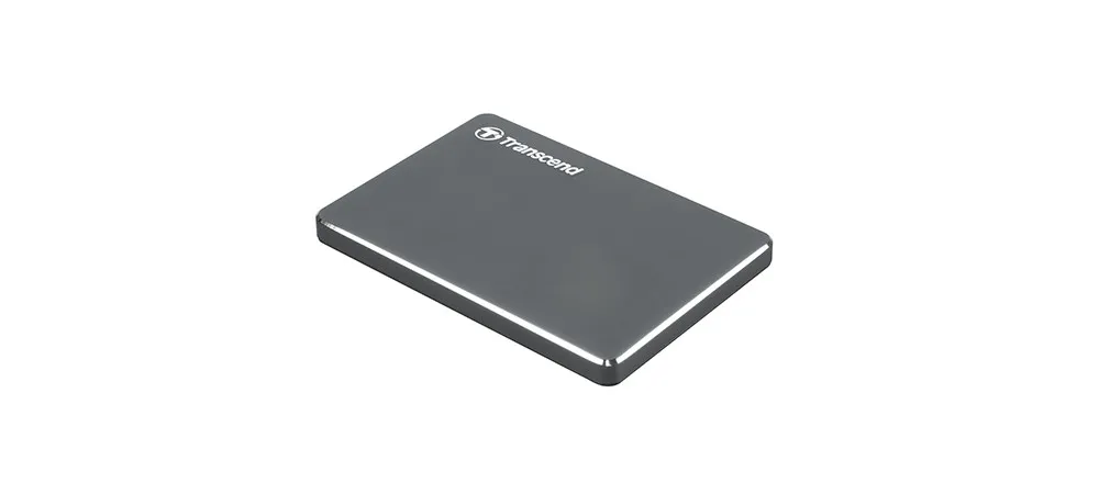Твърд диск, Transcend 1TB, 2.5" Portable HDD, StoreJet M3, Iron Gray, Slim - image 2