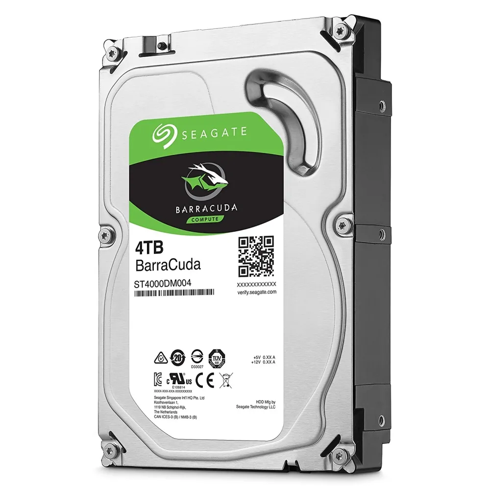 Твърд диск, Seagate Barracuda Guardian 4TB ( 3.5", 256MB, 5400 RPM, SATA 6Gb/s )