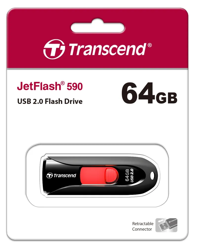 Памет, Transcend 64GB JETFLASH 590K - image 4
