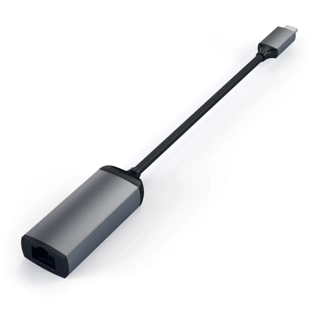 Адаптер, Satechi Aluminium TYPE-C to Ethernet Adapter - Space Gray - image 2