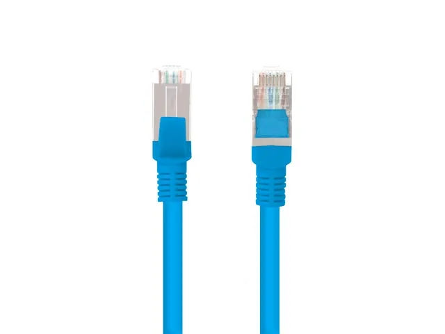Кабел, Lanberg patch cord CAT.5E FTP 0.25m, blue