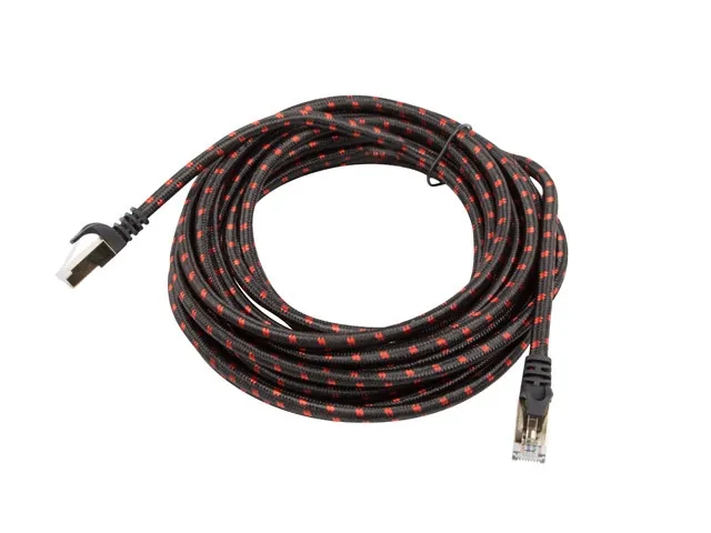 Кабел, Genesis Patchcord Cat.7E Sftp 5M Black - image 1