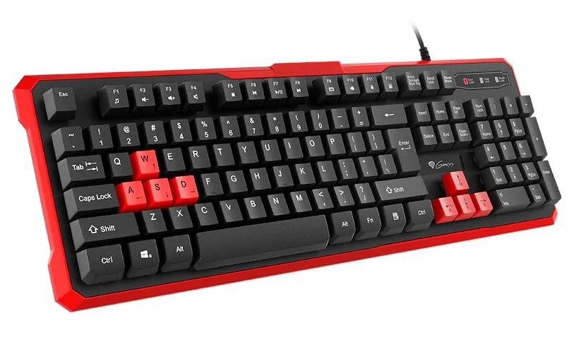 Клавиатура, Genesis Gaming Keyboard Rhod 110 Red Us Layout - image 2