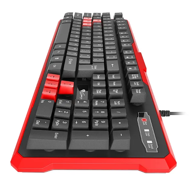 Клавиатура, Genesis Gaming Keyboard Rhod 110 Red Us Layout - image 3