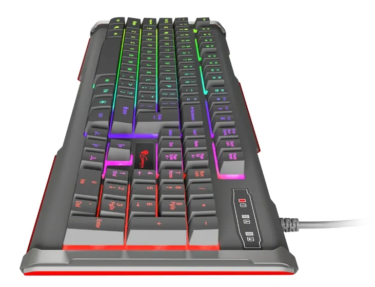 Клавиатура, Genesis Gaming Keyboard Rhod 400 Rgb Backlight Us Layout - image 3