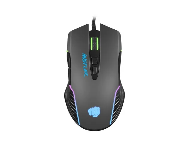 Мишка, Fury Gaming Mouse Hustler 6400DPI Optical With Software RGB Backlight