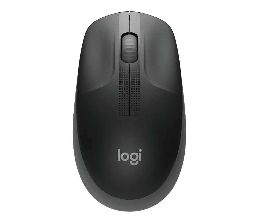 Мишка, Logitech M190 Full-size Wireless Mouse - CHARCOAL - 2.4GHZ - N/A - EMEA - M190