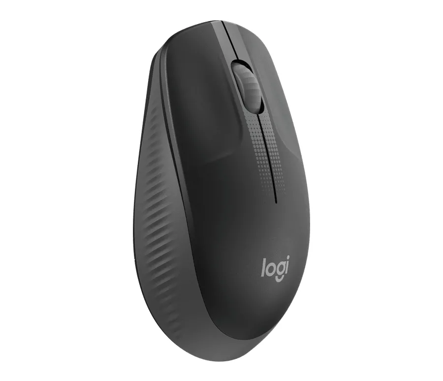 Мишка, Logitech M190 Full-size Wireless Mouse - CHARCOAL - 2.4GHZ - N/A - EMEA - M190 - image 1