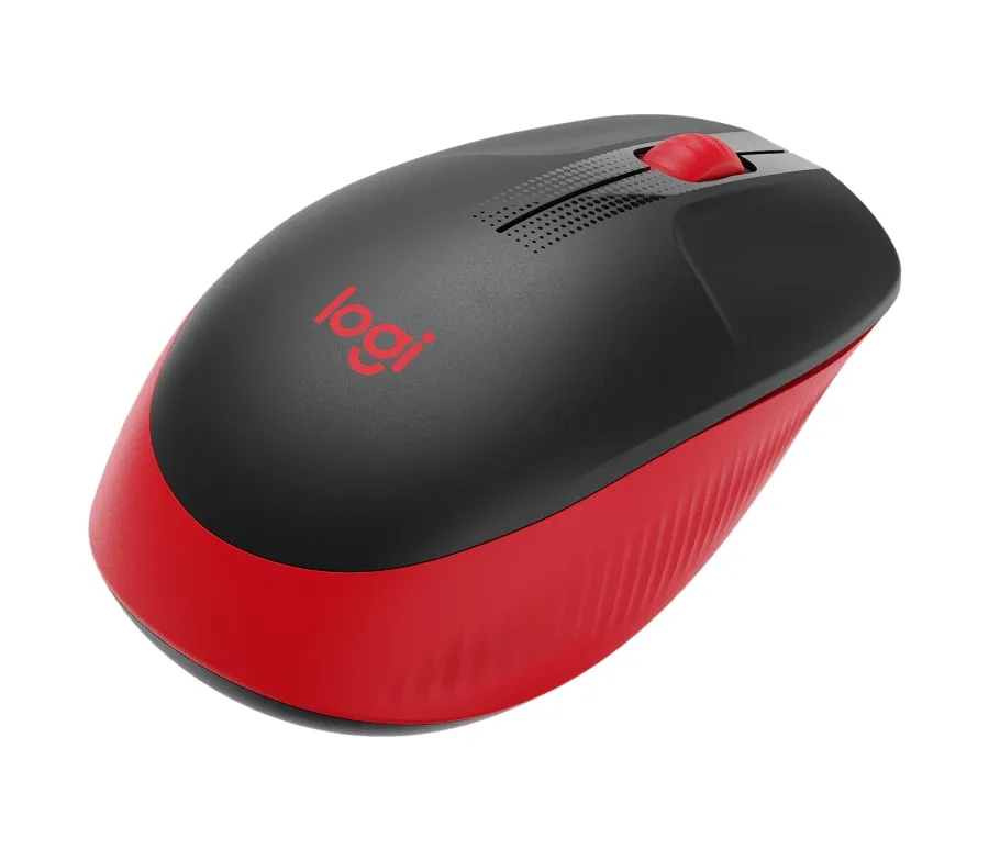 Мишка, Logitech M190 Full-size wireless mouse - RED - 2.4GHZ - N/A - EMEA - M190 - image 2
