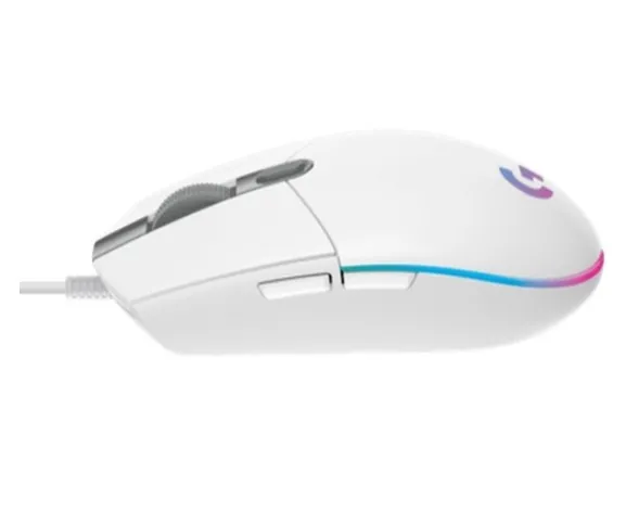 Мишка, Logitech G102 Mouse, Lightsync RGB, 8000 DPI, 6 Programmable Buttons, White - image 3
