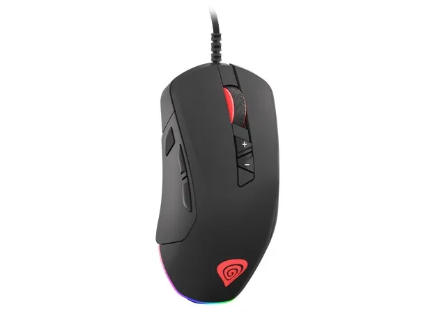 Мишка, Genesis Gaming Mouse Xenon 770, 10 2000dpi, Illuminated Optical, Black - image 2