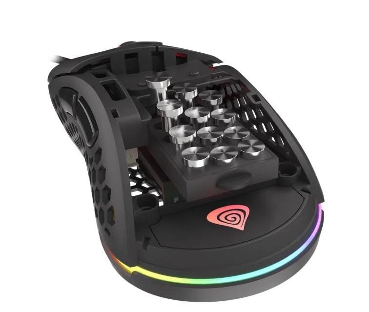 Мишка, Genesis Ultralight Gaming Mouse Xenon 800 16000 dpi RGB Black - image 9