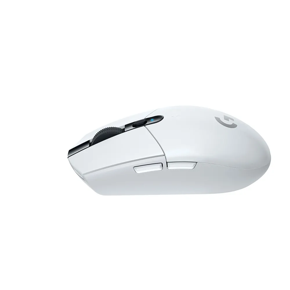 Мишка, Logitech G305 Wireless Mouse, Lightsync RGB, Lightspeed Wireless, HERO 12K DPI Sensor, 400 IPS, 6 Programmable Buttons, White - image 3