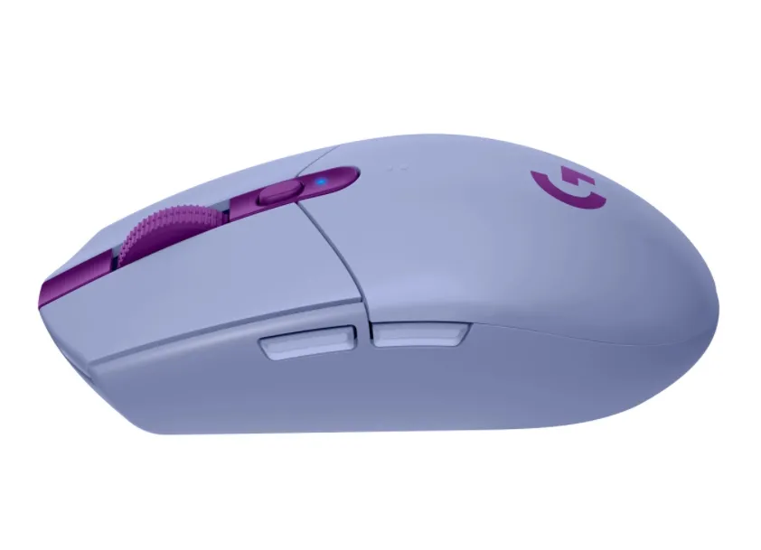 Мишка, Logitech G305 Wireless Mouse, Lightsync RGB, Lightspeed Wireless, HERO 12K DPI Sensor, 400 IPS, 6 Programmable Buttons, Lilac - image 3