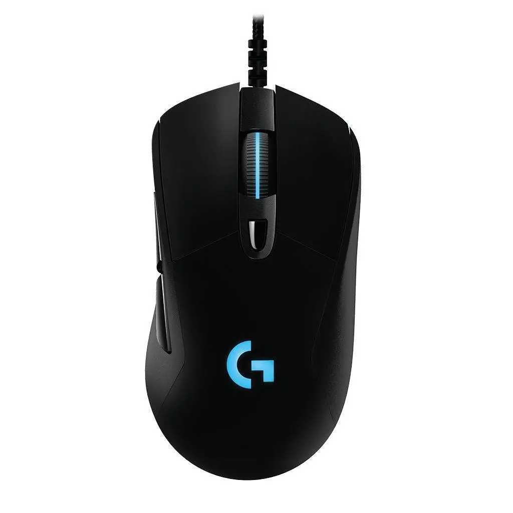 Мишка, Logitech G403 Mouse, Lightsync RGB, HERO 25K DPI Sensor, 400 IPS, 6 Programmable Buttons, 10g Optional Weight, Black