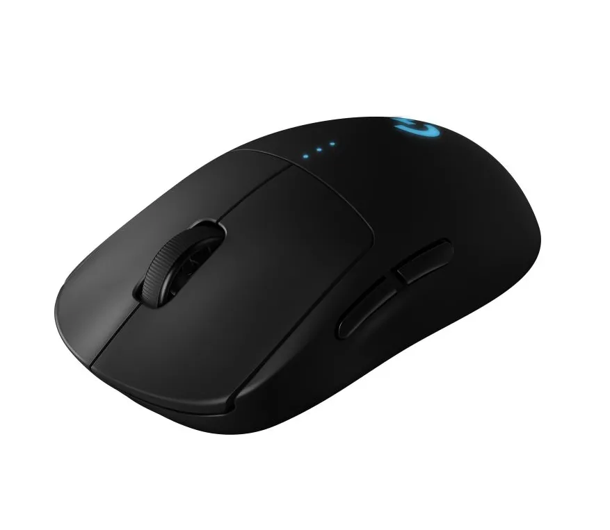 Мишка, Logitech G Pro Wireless Mouse, Lightsync RGB Logo, Lightspeed Wireless 1ms, HERO 25K DPI Sensor, 400 IPS, Programmable Buttons, On-board Memory, Lightweight 80g, Black - image 2