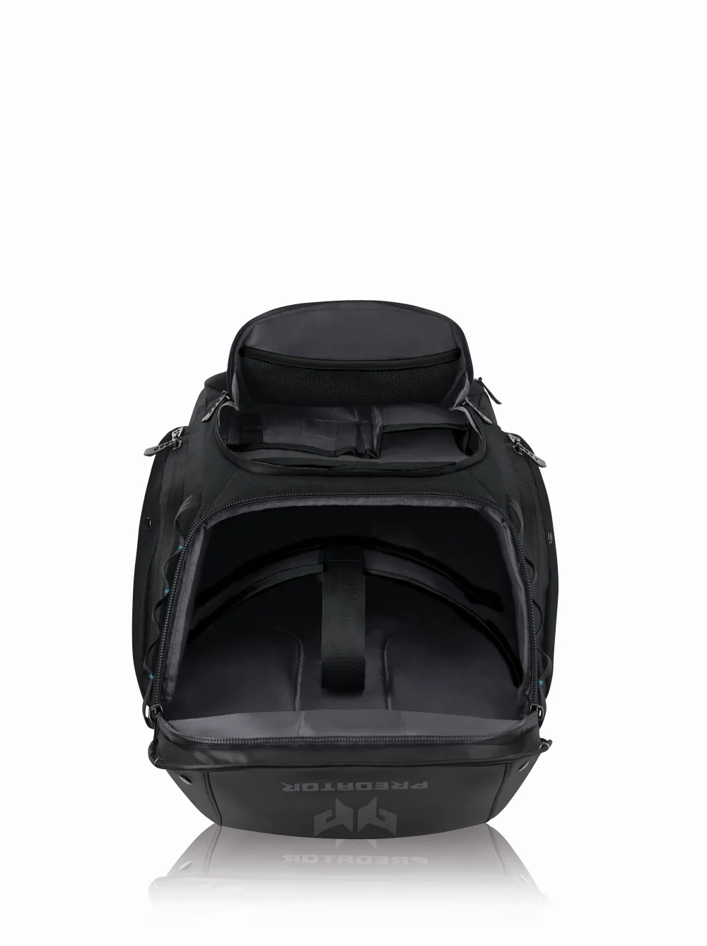 Раница, Acer Predator 17.3" Gaming Utility Backpack Black with Teal Blue - image 4