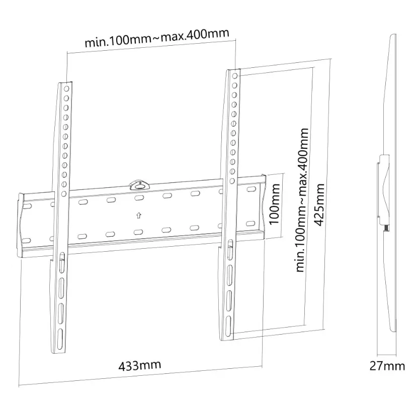 Стойка, Neomounts by NewStar Flat Screen Wall Mount (fixed) - image 5