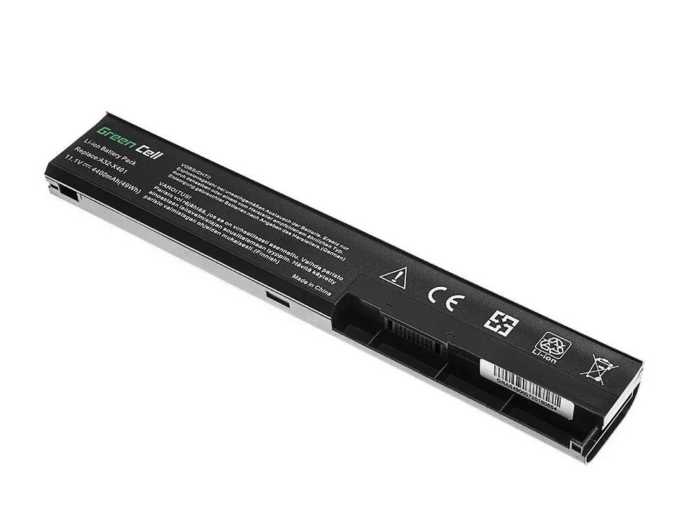 Батерия за лаптоп GREEN CELL, Asus X301, X301A, X401, X501, 11.1V, 4400mAh  - image 1